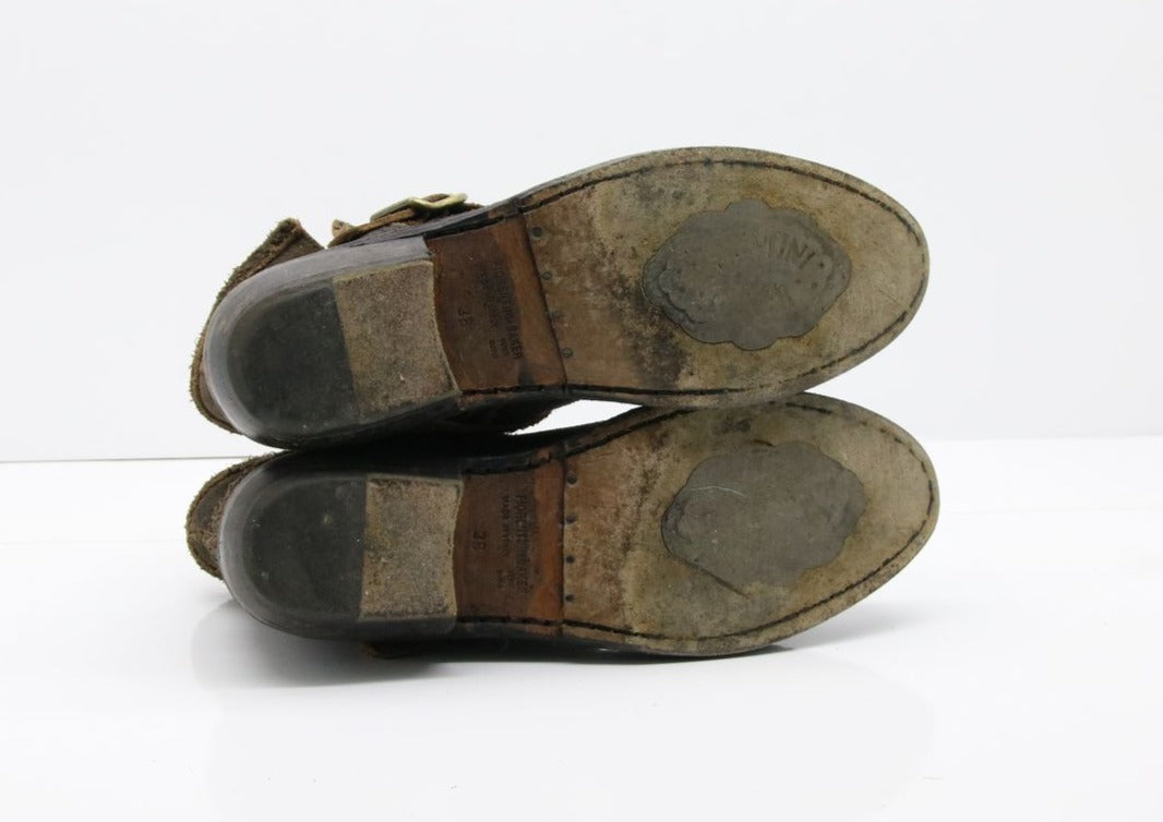 Fiorentini Baker Stivaletto Bikers Cowboy  vintage N. 38