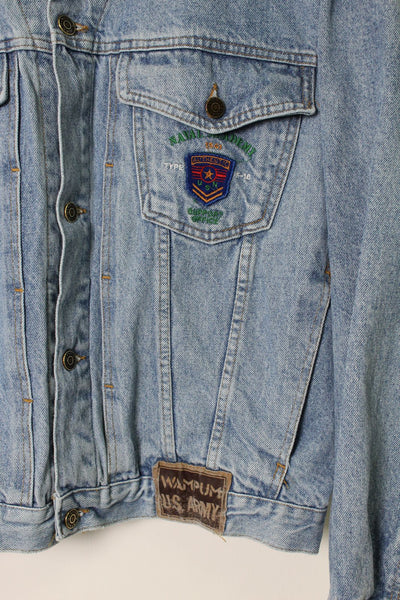 Wampum Giacca di jeans Vintage