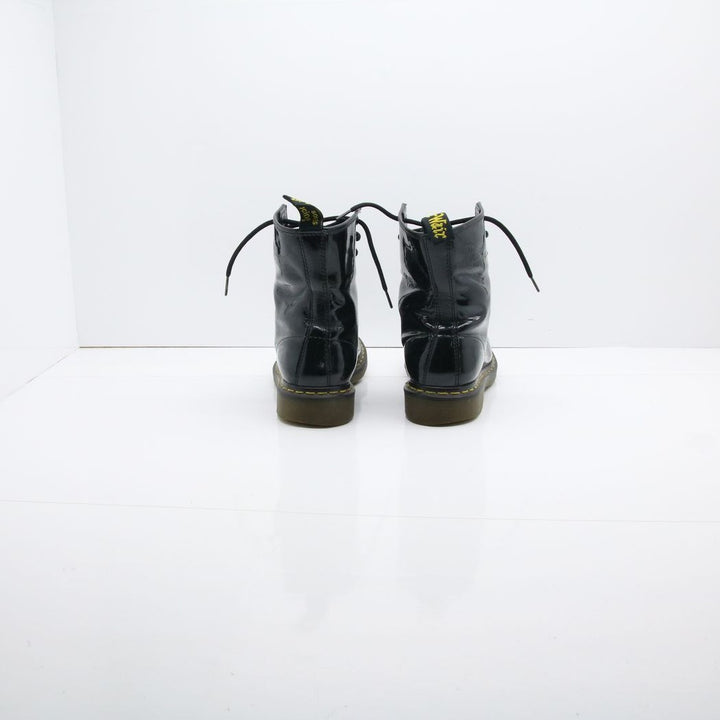 Dr. Martens Stivaletto Nero Lucido Eur 40 Unisex