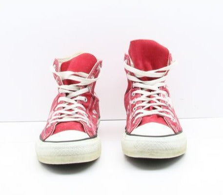 Converse All Star Made in USA Alte Col. Rosso US 10 scarpe vintage