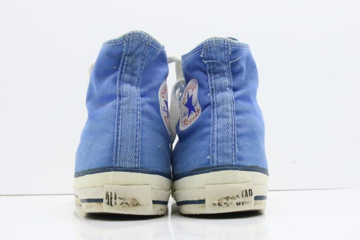 Converse All Star Made in USA Alte Col. Azzurro US 9.5 scarpe vintage