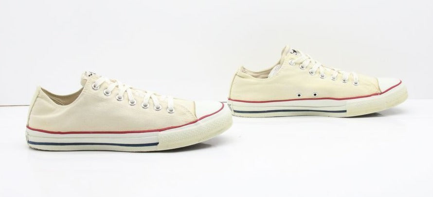 Converse All Star Made in USA Basse Col. Ecru US 10.5 scarpe vintage