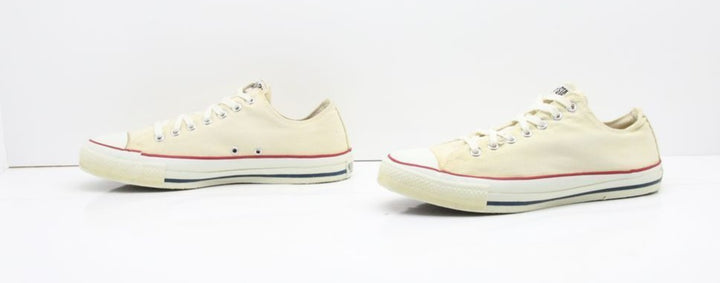 Converse All Star Made in USA Basse Col. Ecru US 10.5 scarpe vintage
