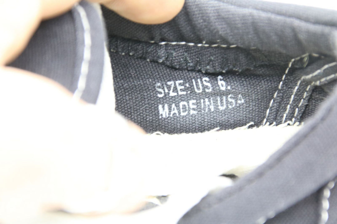 Vans Made in USA Basse Col. Nero US 6 scarpe vintage