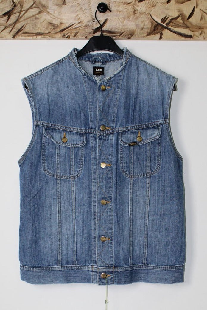 Lee Basic Gilet di jeans Vintage  Tg. XL