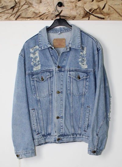 Wampum Giacca di jeans Vintage