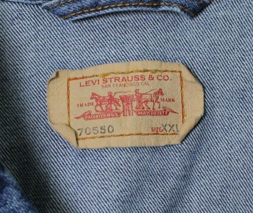 Levi's 70550 Giacca di jenas Vintage Tg. XXL Denim