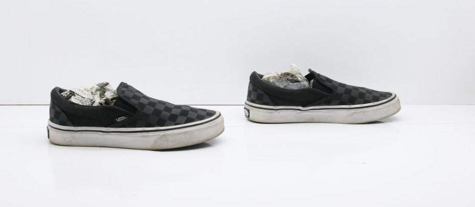 Vans Slip On scacchi col. Nero Eur 37 Uk 4.5