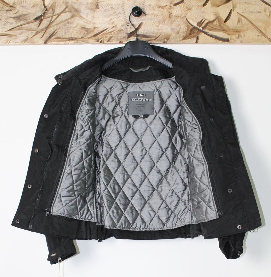 Clover Giacca da Moto Tg. XS Nero