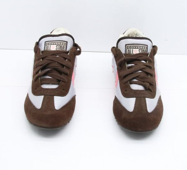 Converse All Star Re-Issue Basse col. Marrone in pelle Eur 39 Uk 5.5 US 8