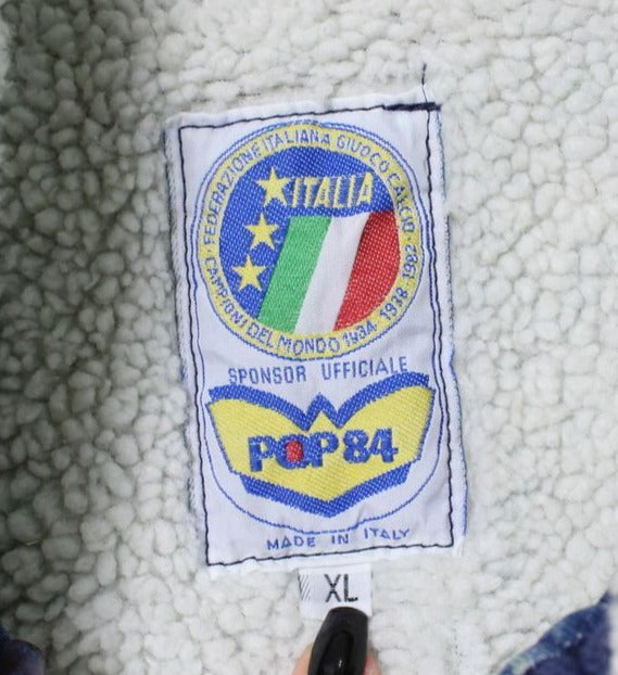 Pop 84 Giacca di jeans SHERPA Tg. XL Denim