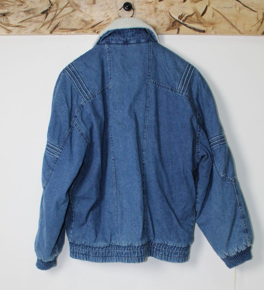 Pop 84 Giacca di jeans SHERPA Tg. XL Denim