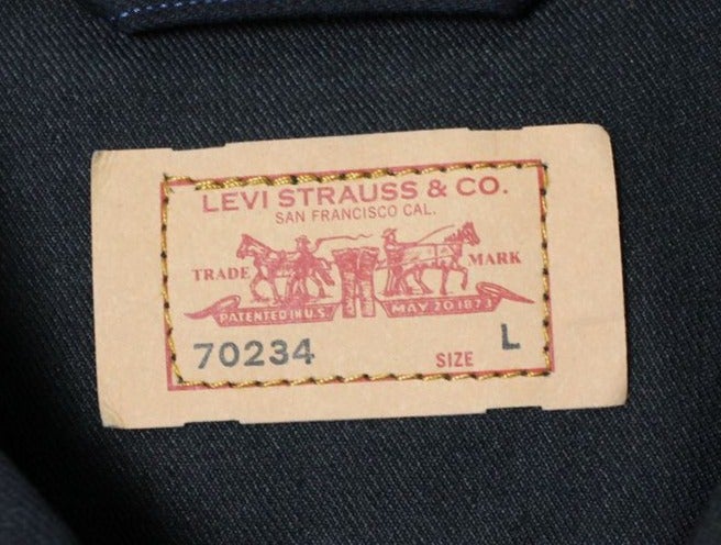 Levi's 70234 Giacca di Jeans Dead Stock Tg. L Indigo