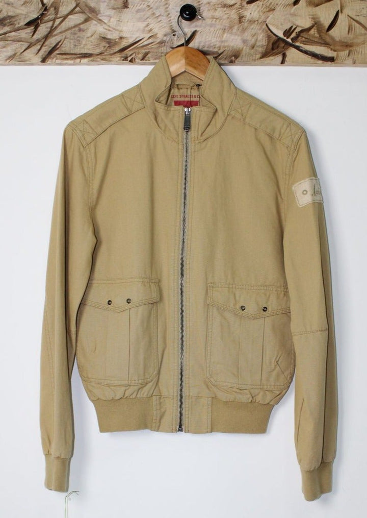 Levi's Red Tab Guys Giacca Tg. S Beige Deadstock w/Tags