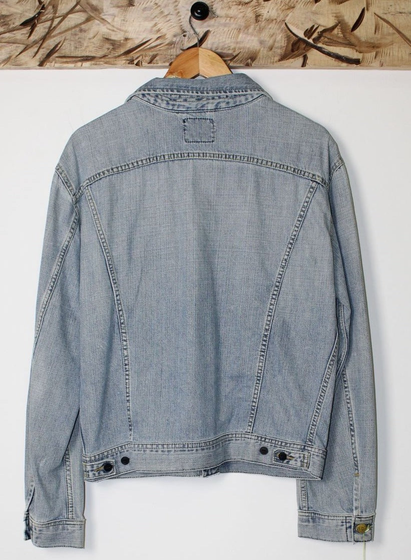 Lee Giacca di jeans Tg. L Denim Slim Jacket Dead Stock w/Tags