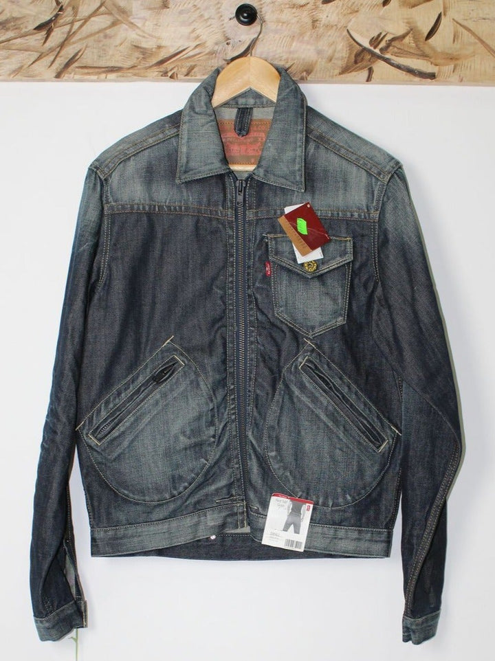 Levi's Red Tab Guys Giacca di jeans Dead Stock Tg. S Indigo w/Tags