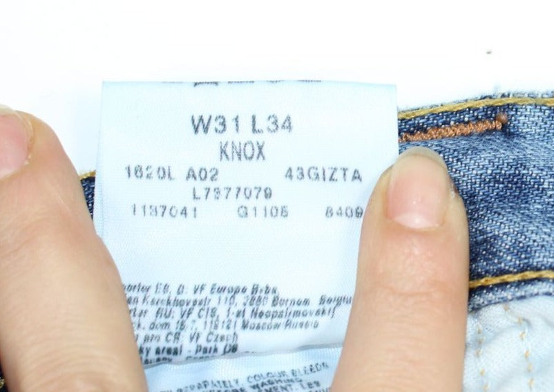 Lee KNOX W31 L34 Denim Jeans Vintage Vita Media