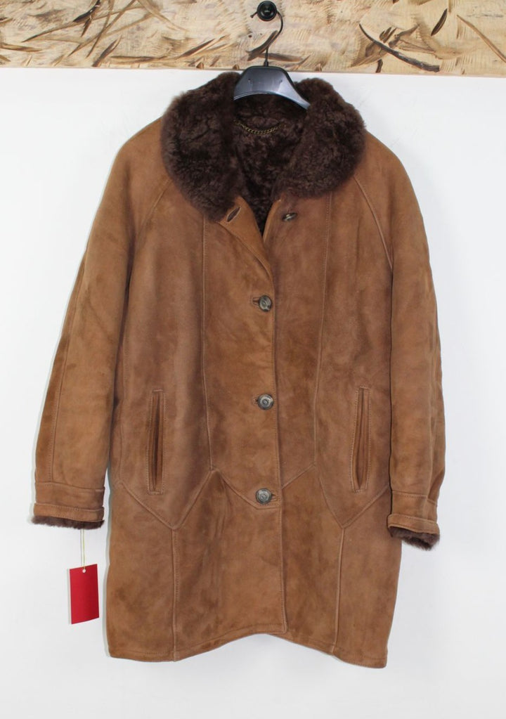 Montone Shearling vintage Taglia 45 da Donna