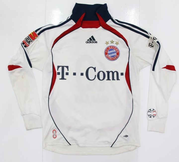 Maglia da calcio Adidas Bayern Munich 2006/2007 Makaay 10 Taglia 14A