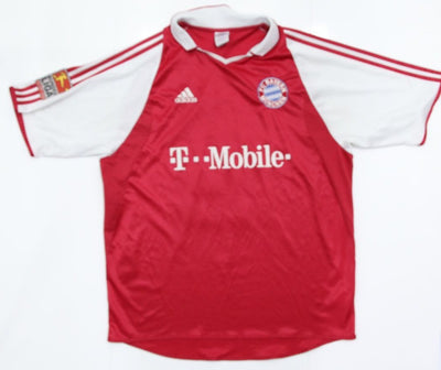Maglia da calcio Adidas Bayern Munich 2003/2004 Makaay 10 Taglia XL