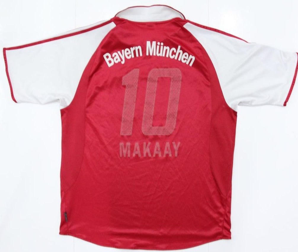 Maglia da calcio Adidas Bayern Munich 2003/2004 Makaay 10 Taglia XL
