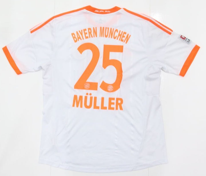 Maglia da calcio Adidas Bayern Munich 2012/2013 Muller 25 Taglia L
