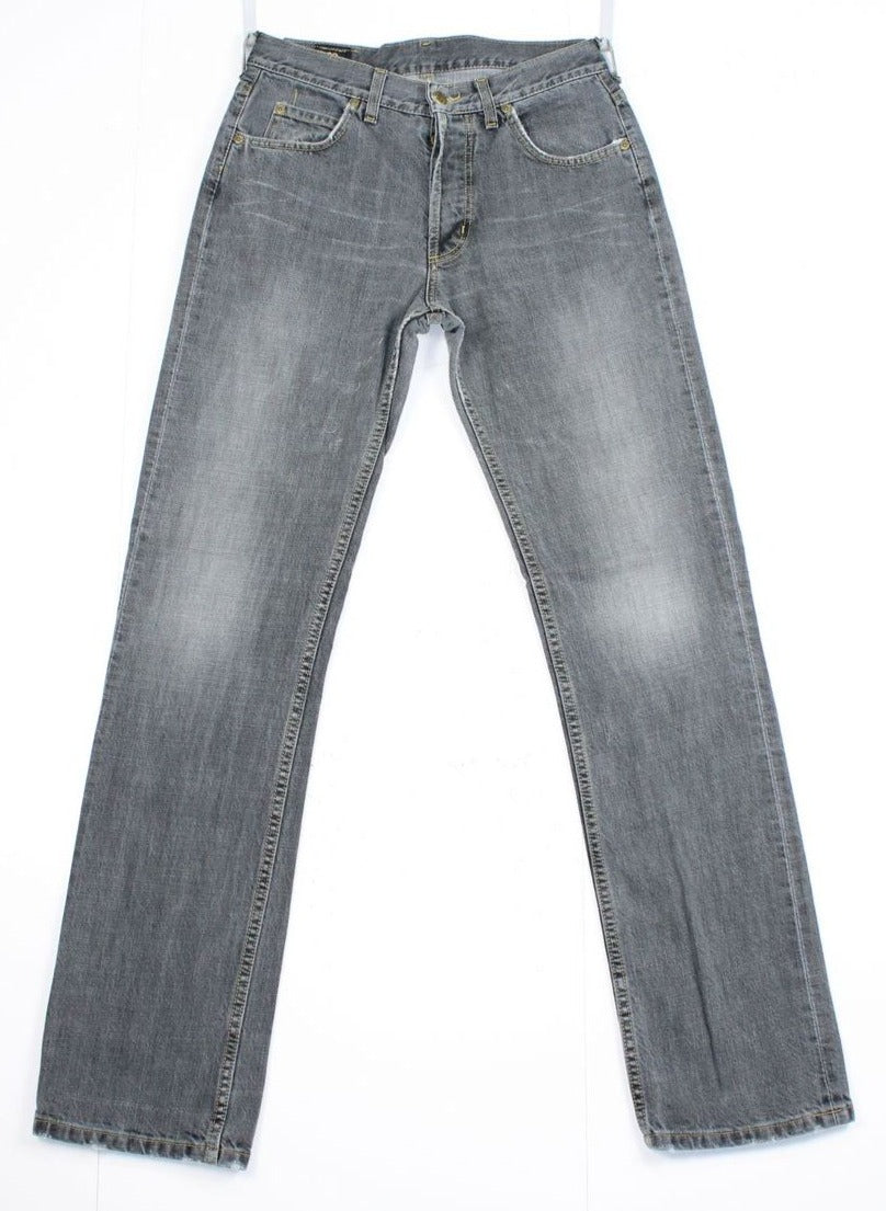 Lee Regular Fit W31 Nero Jeans Vintage Vita Alta