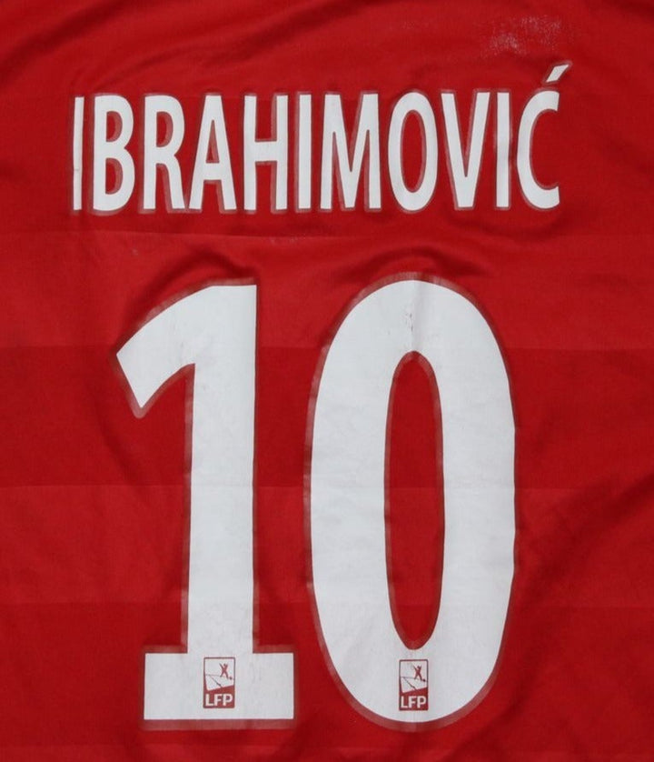 Maglia da calcio Nike Paris Saint-German Ibrahimovic 10 Taglia M