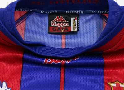 Maglia da calcio Kappa Barcelona 1997/1998 Taglia L