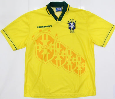 Maglia da calcio Umbro Brasile 1994 taglia XL