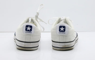 Converse All Star Basse Bianche Eur 43 Mens 9.5 Wo's 11.5