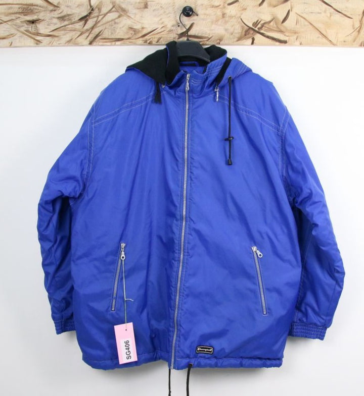 Champion Over Size Giacca Sportiva Blu Taglia L Uomo
