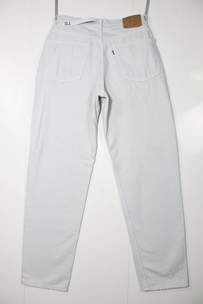 Levi's 550 Relaxed Fit Bianco Made In USA W38 L36 Vintage