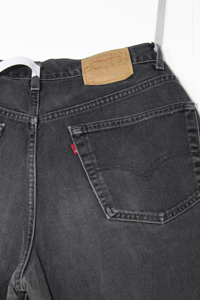 Levi's 550 Relaxed Fit Nero Made In USA W38 L36 Vintage