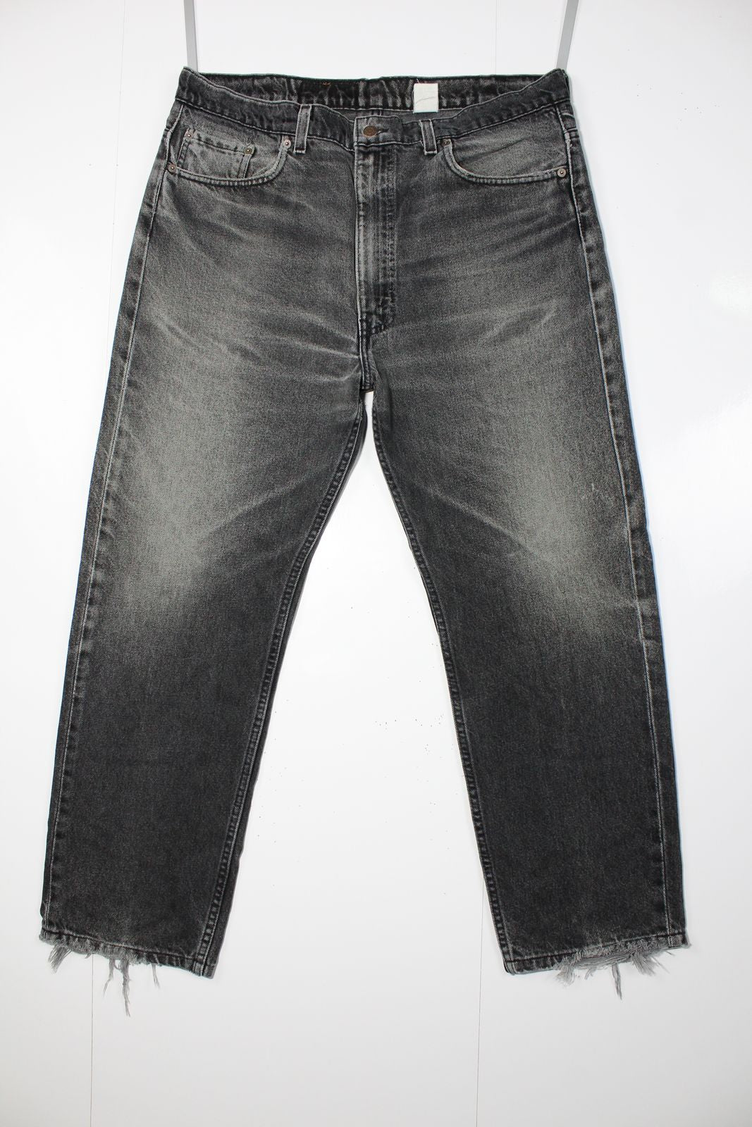 Levi's 505 Relaxed fit Nero Denim Made In USA W40 L30 Vintage