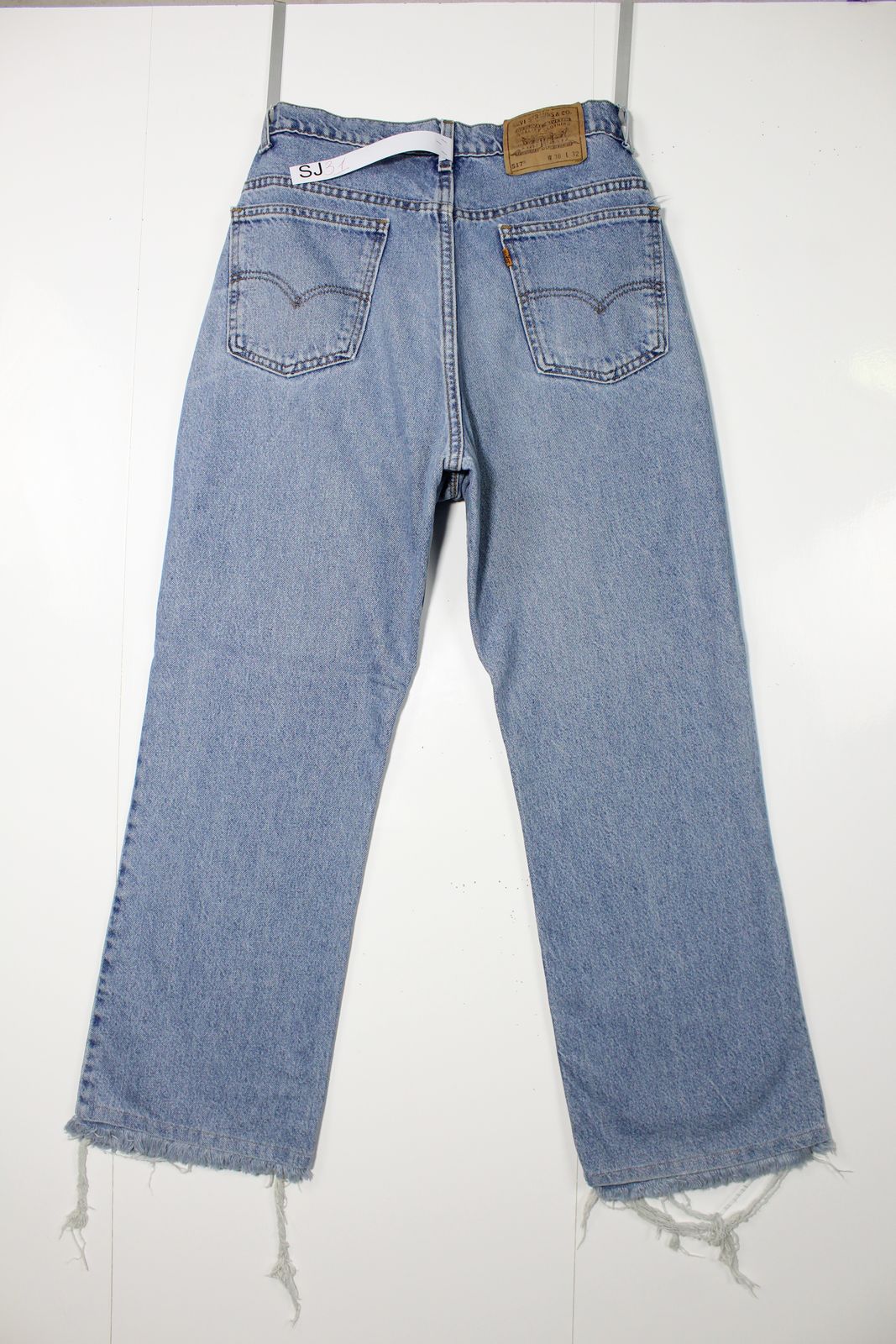 Levi's 517 Bootcut Orange Tab Made In USA W38 L32 Vintage