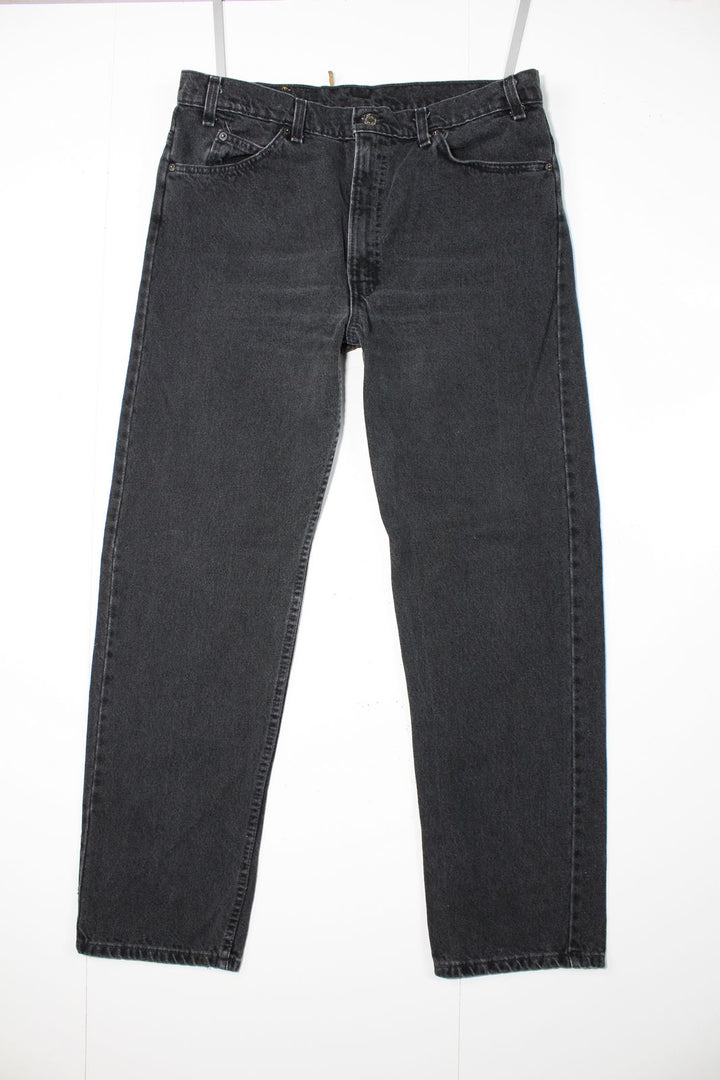 Levi's 505 Nero Orange Tab Made In USA W38 L32 Vintage