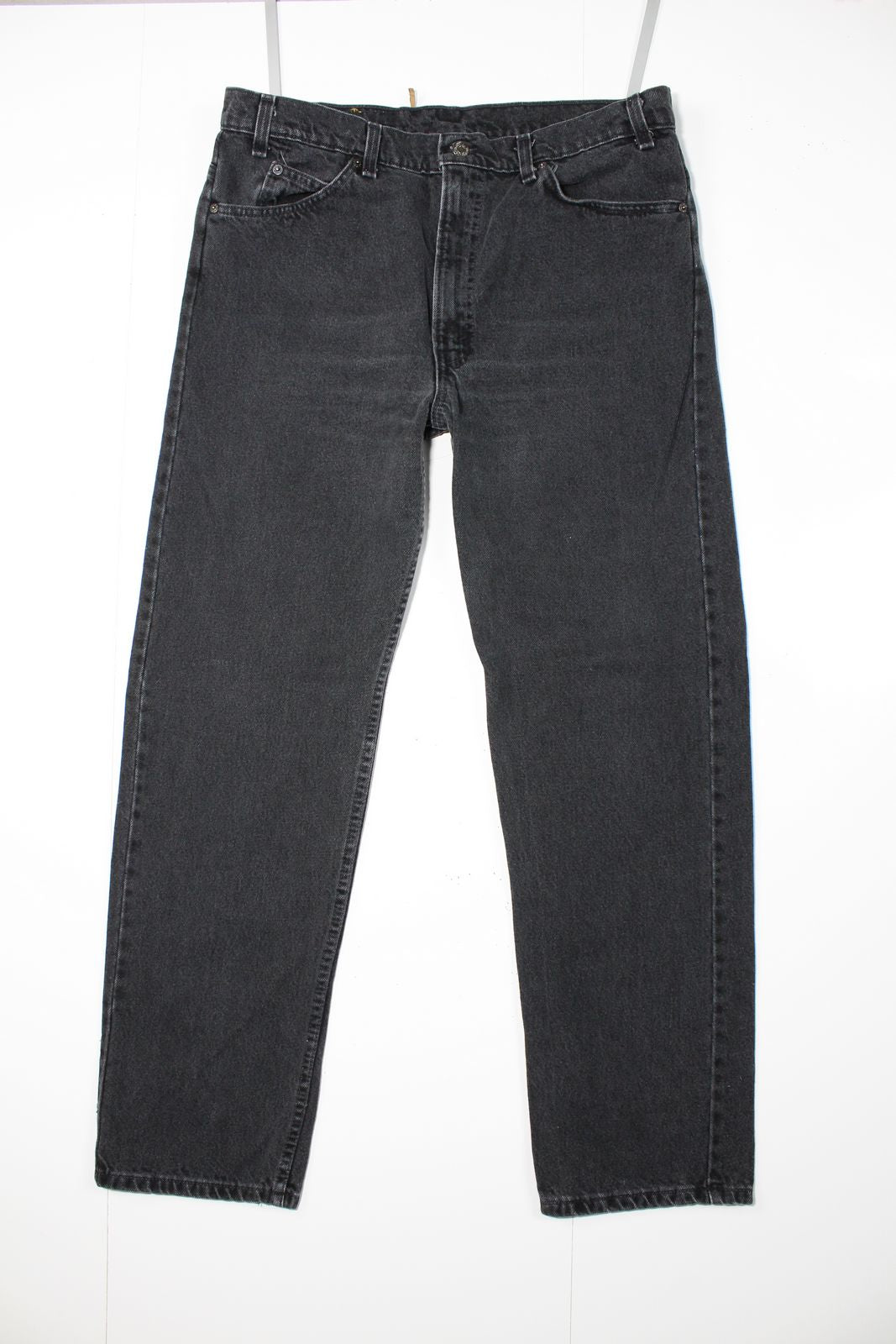 Levi's 505 Nero Orange Tab Made In USA W38 L32 Vintage