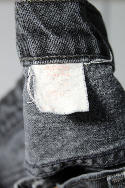 Levi's 501 Nero Denim Made In USA W38 L32 Vintage