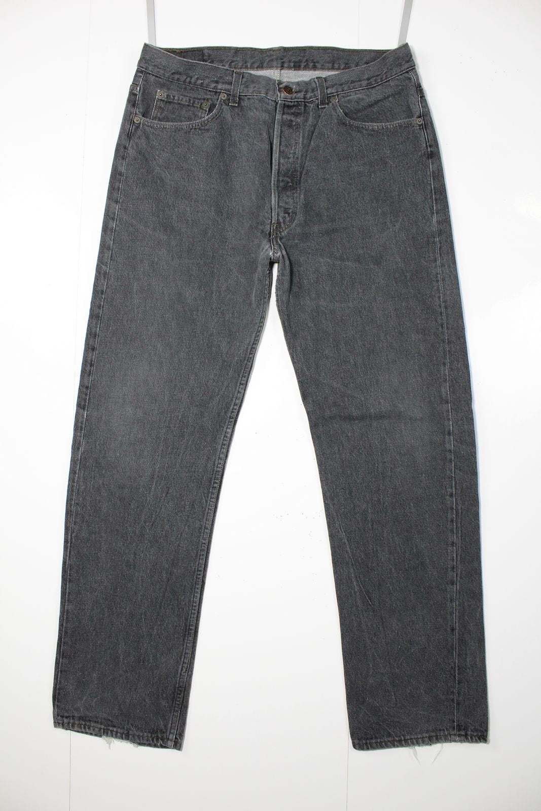 Levi's 501 Nero Denim Made In USA W38 L32 Vintage