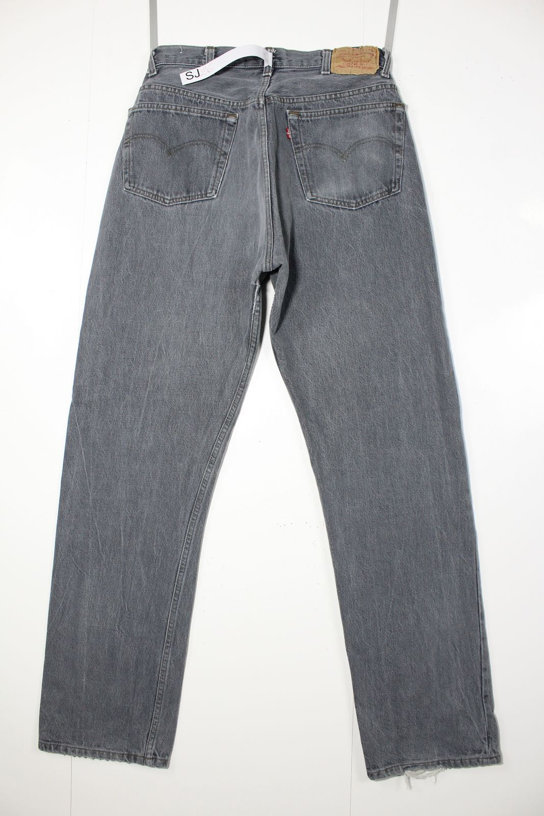 Levi's 501 Grigio Denim Made In USA W38 L34 Vintage