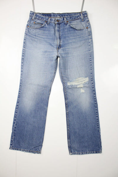 Levi's 517 Bootcut Orange Tab Made In USA W38 L30 Vintage