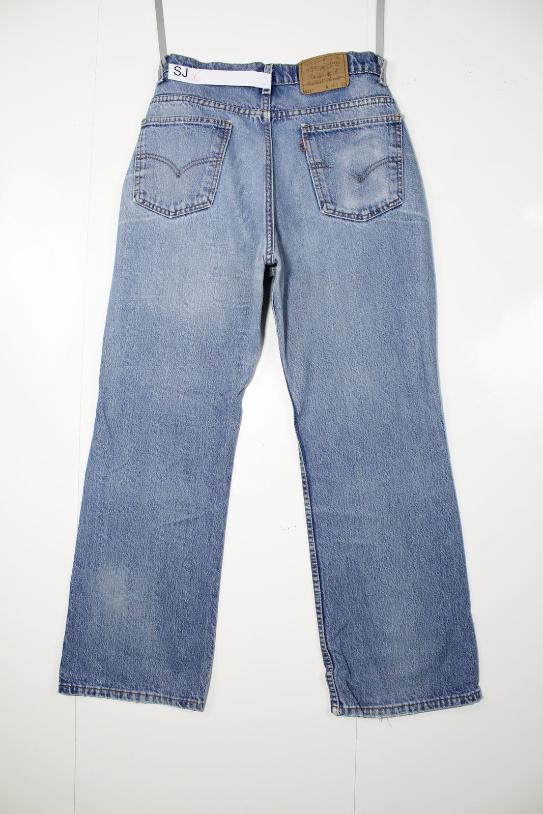 Levi's 517 Bootcut Orange Tab Made In USA W38 L30 Vintage