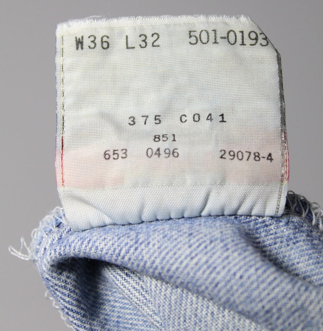 Levi's 501 Made In USA W36 L32 Vintage