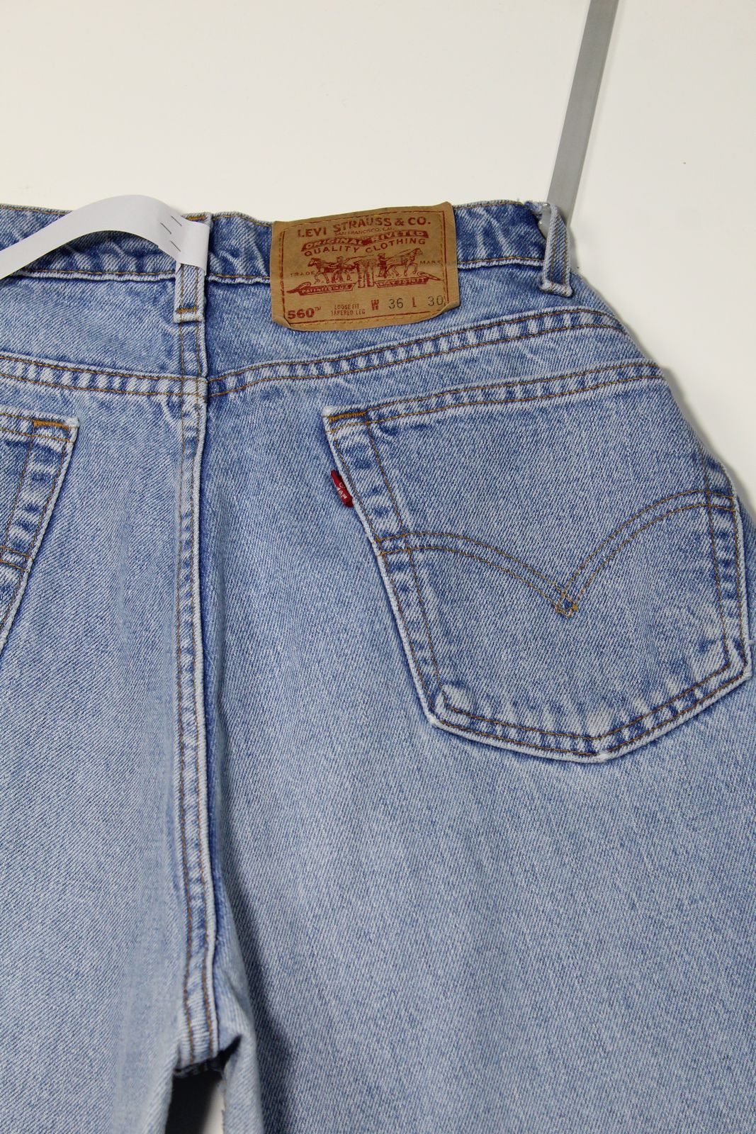 Levi's 560 Loose Fit Made In USA W36 L30 Vintage